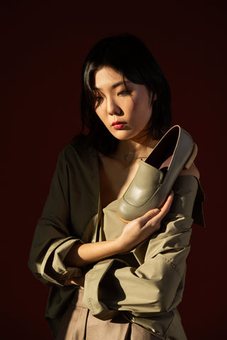 Mocassim Kabuki – cáqui