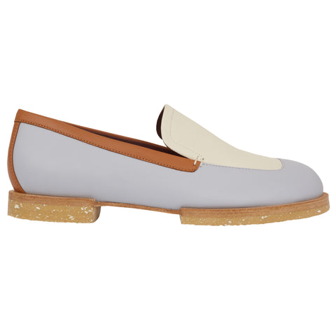 Mocassim Kabuki – celeste